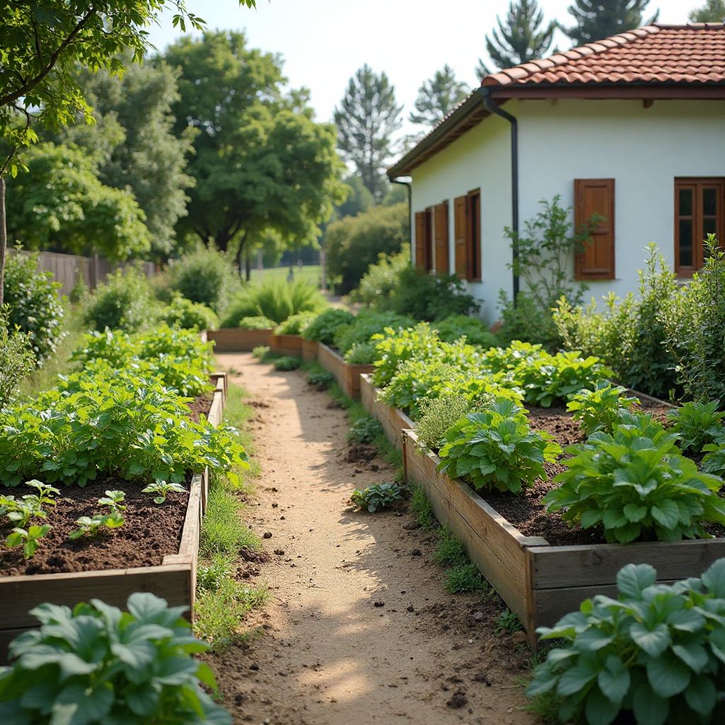 Grădină educațională pentru școală